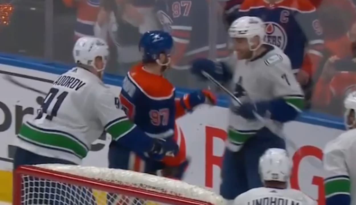 Connor McDavid Carson Soucy