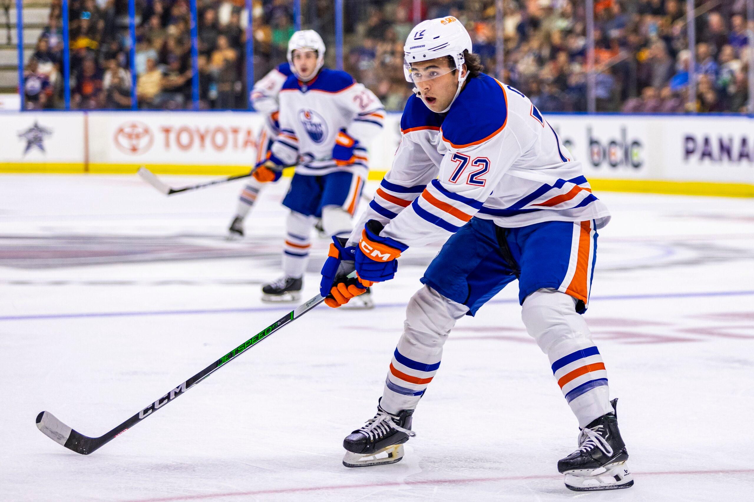 Edmonton Oilers prospect Sam O'Reilly