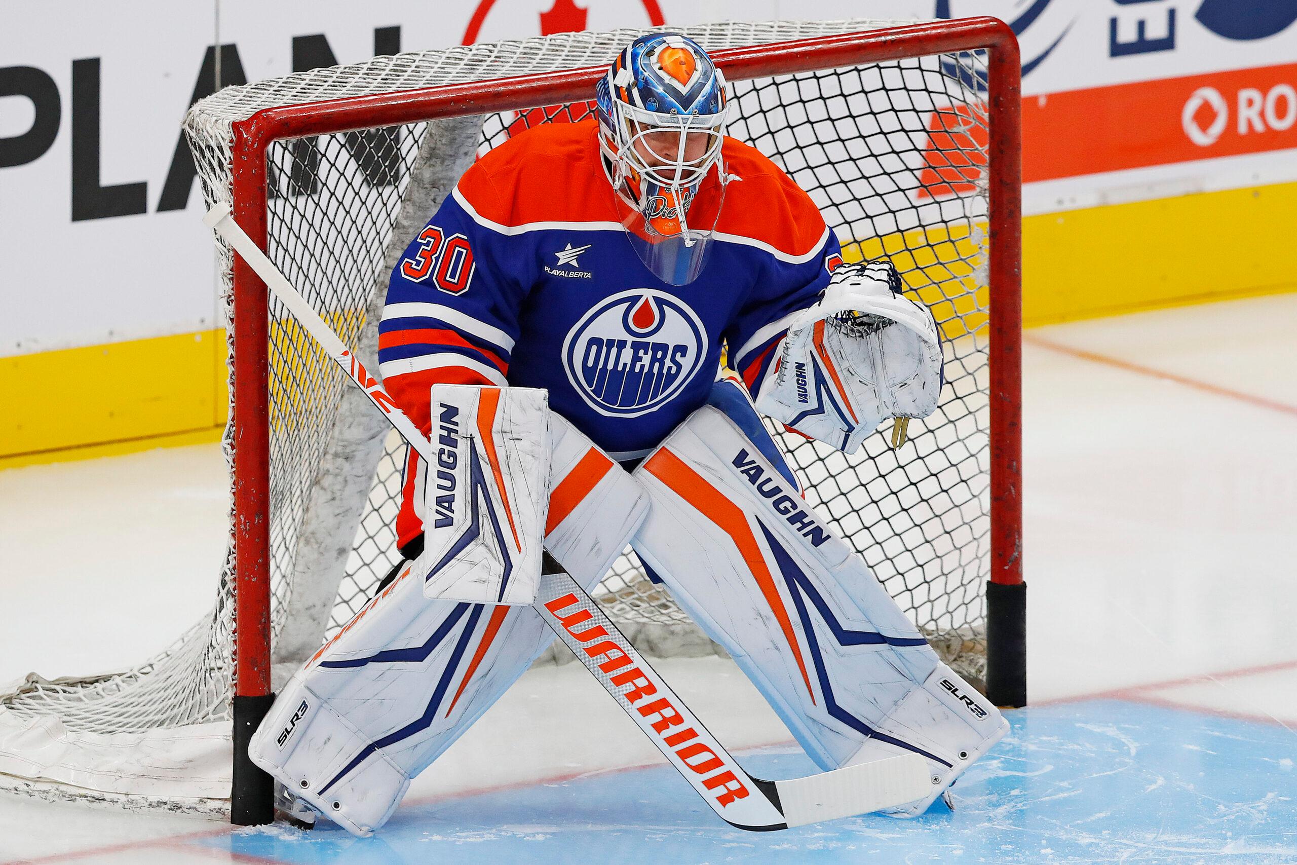 Edmonton Oilers Calvin Pickard