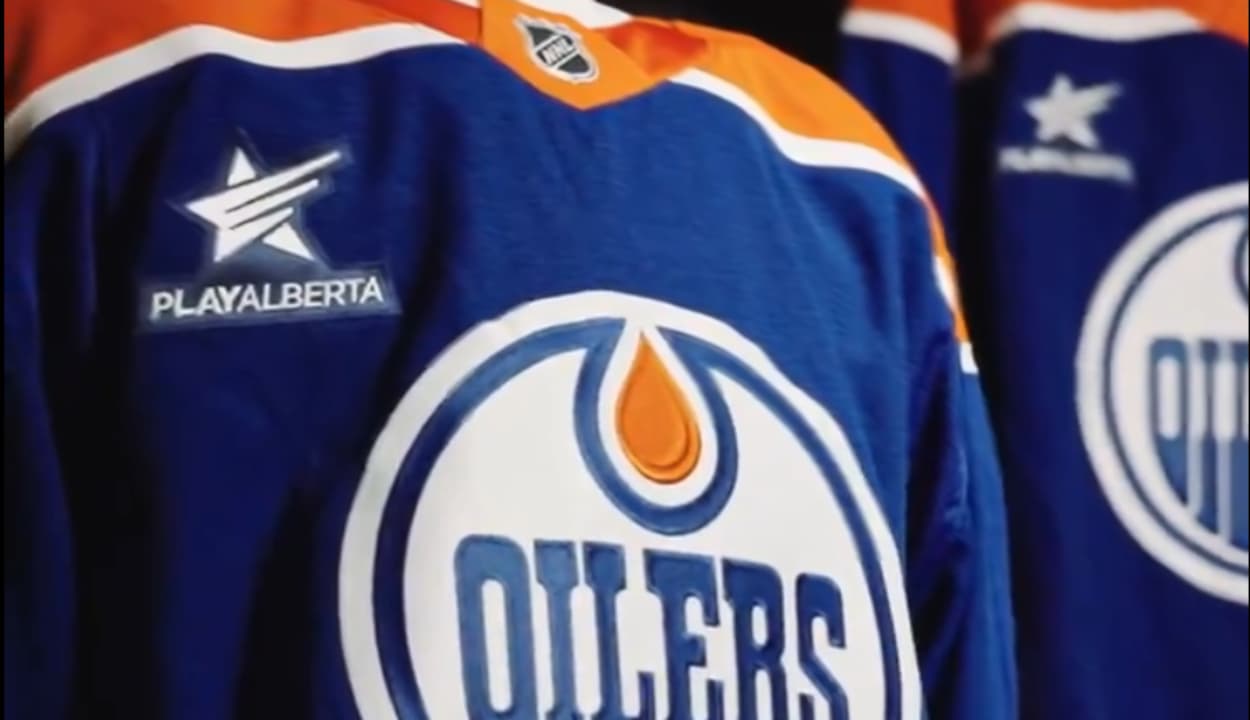 Edmonton Oilers jersey Play Alberta